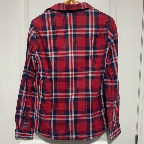 Women's plaid pattern shirt - Picture 2 of 2